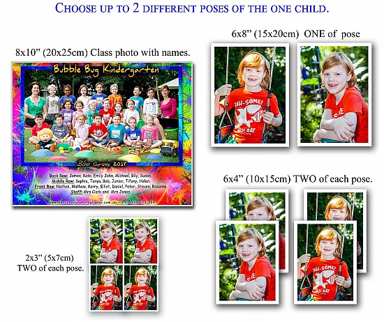 TWO (2) Portraits Print Pack + 8x10" CLASS
